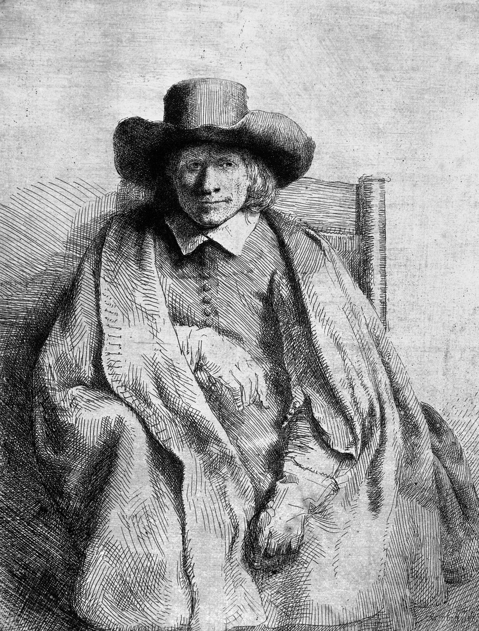 Clement de Jonghe, 1651 alkotó: Rembrandt van Rijn