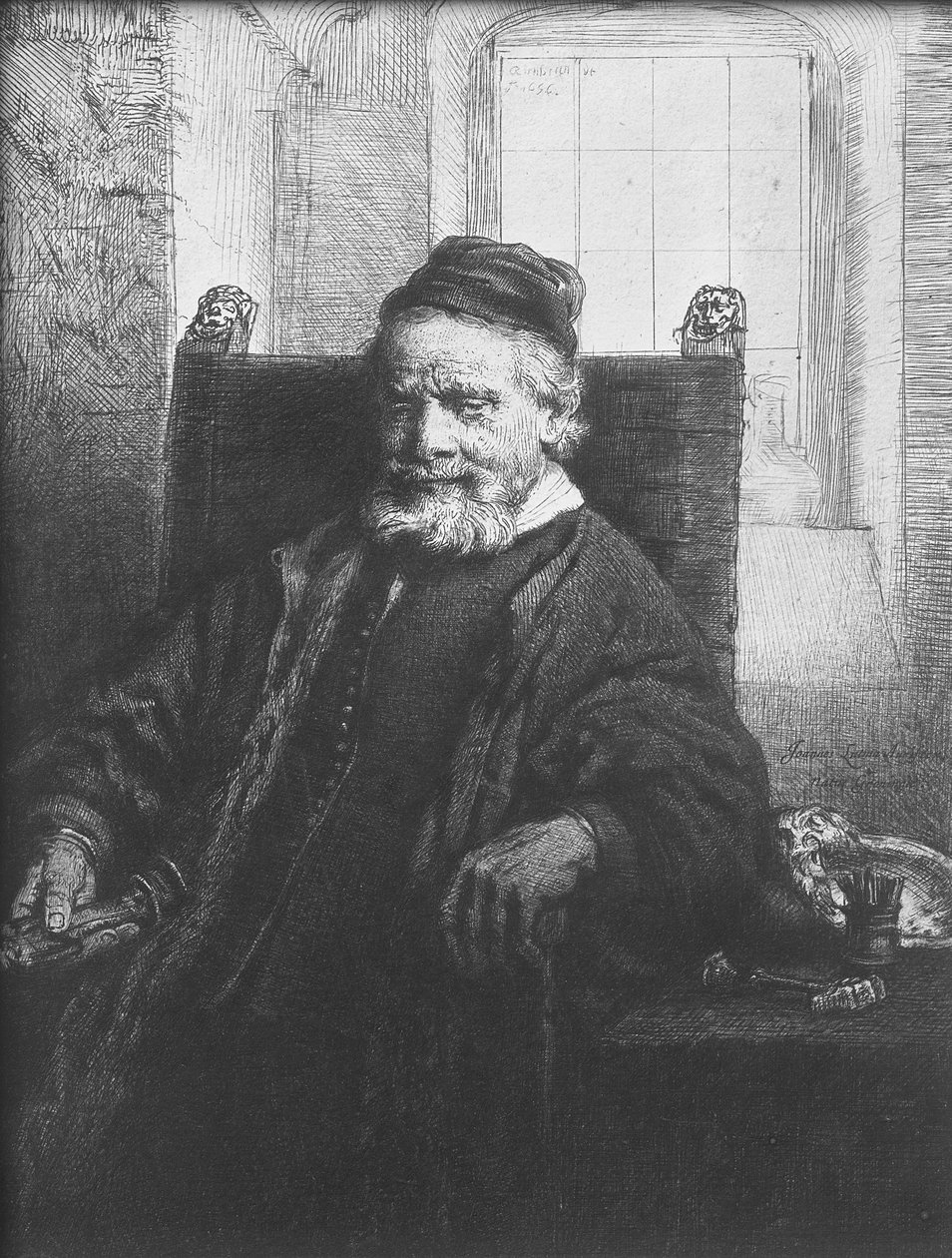 Jean Lutma, 1656 alkotó: Rembrandt van Rijn