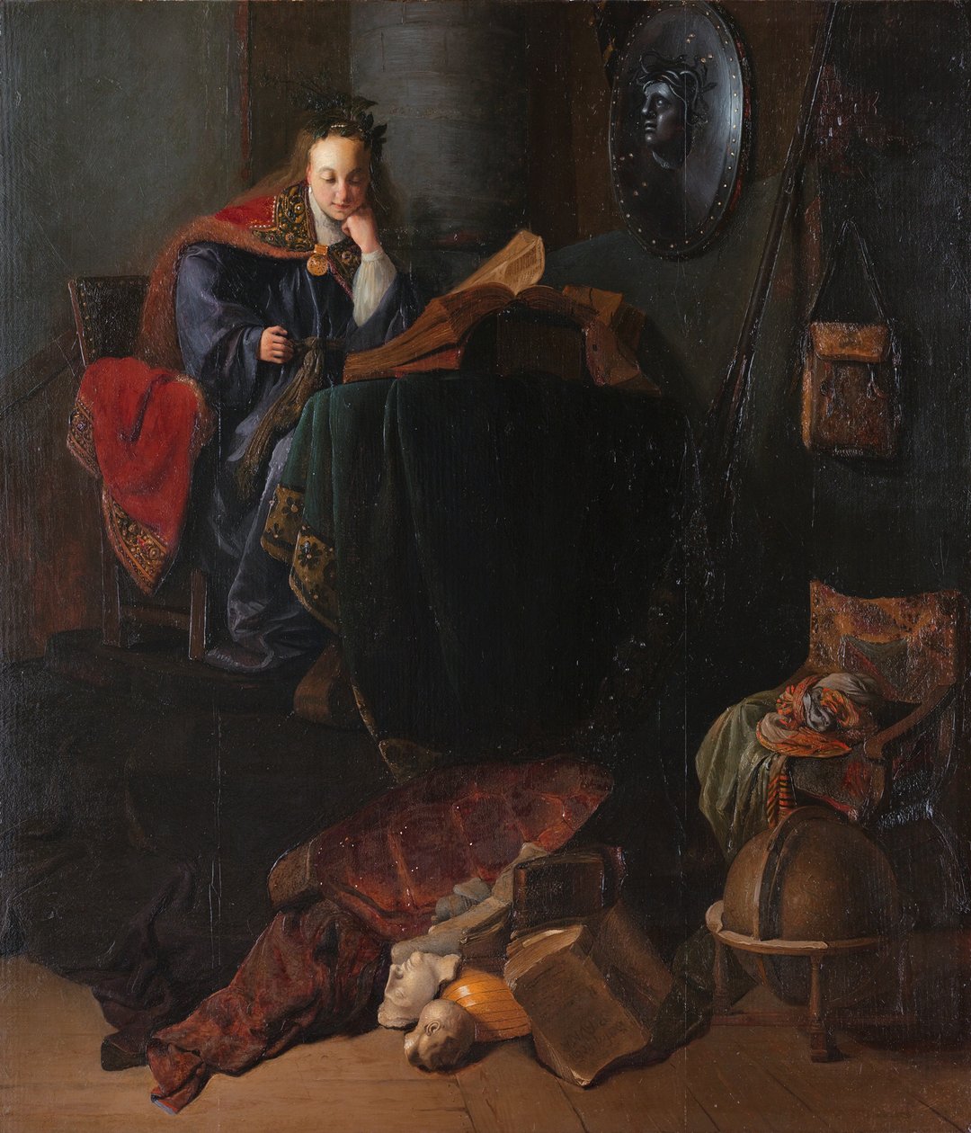 Minerva alkotó: Rembrandt van Rijn