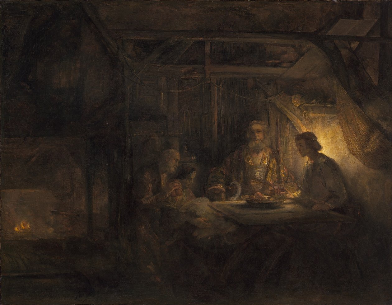 Filemon és Baucis alkotó: Rembrandt van Rijn