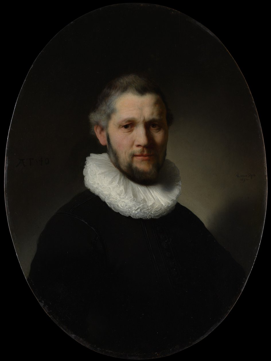 Egy 40 éves férfi portréja alkotó: Rembrandt van Rijn