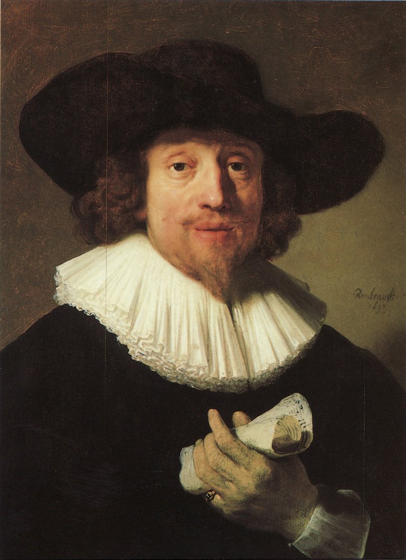 Egy férfi portréja alkotó: Rembrandt van Rijn