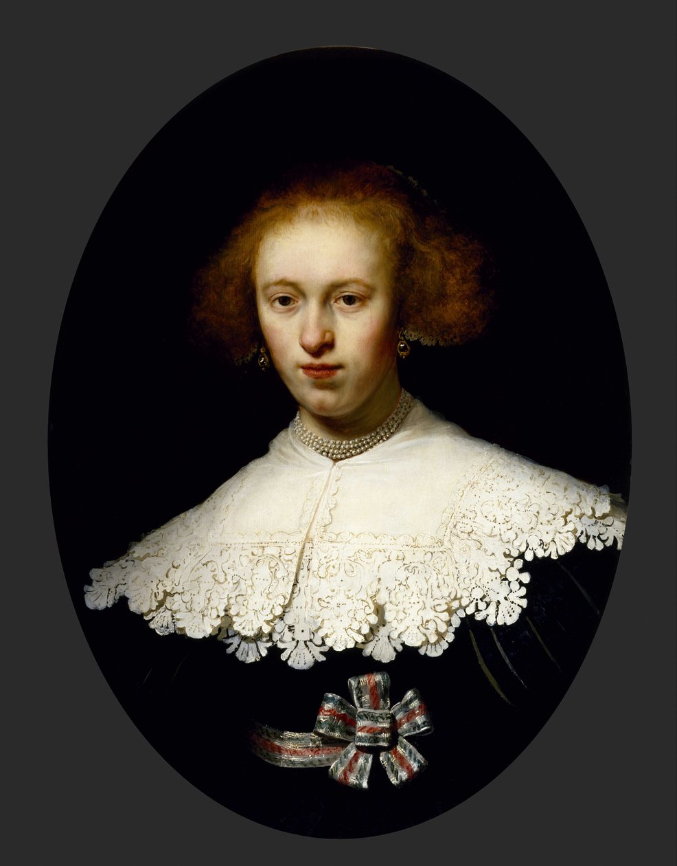 Fiatal nő portréja alkotó: Rembrandt van Rijn