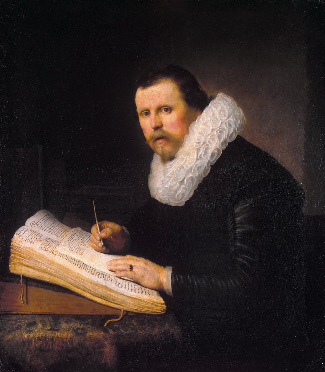 Tudós arcképe alkotó: Rembrandt van Rijn
