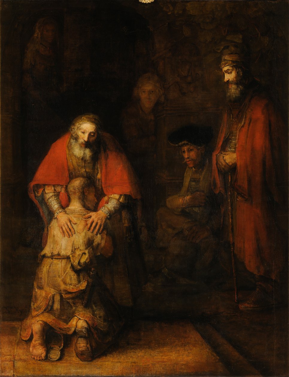 A tékozló fiú visszatérése alkotó: Rembrandt van Rijn