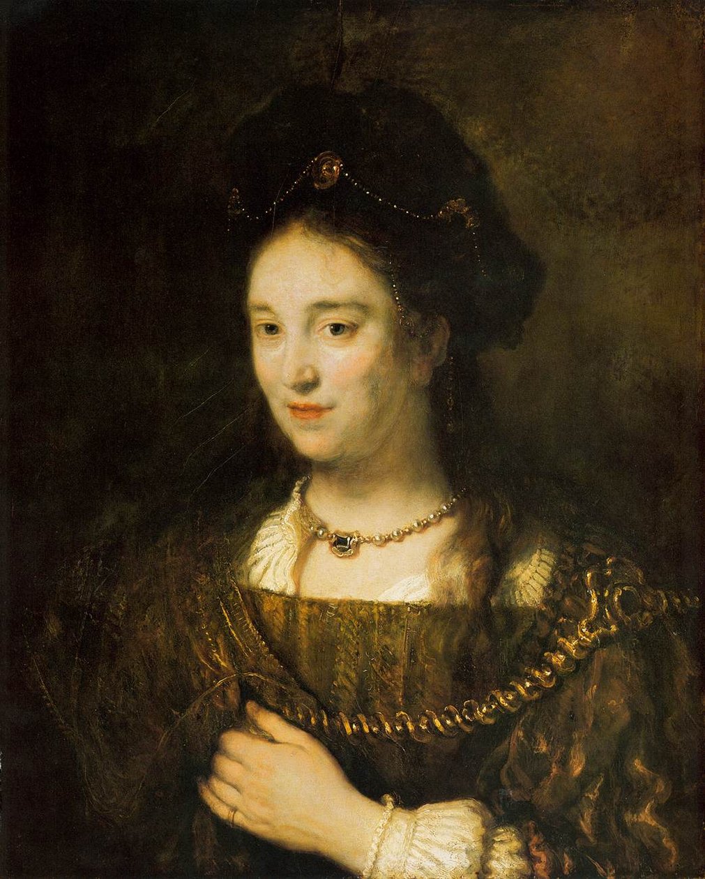 Saskia van Uylenburgh alkotó: Rembrandt van Rijn