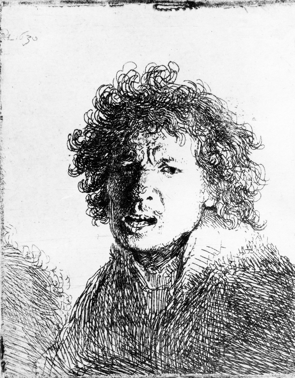 Önarckép, 1630 alkotó: Rembrandt van Rijn