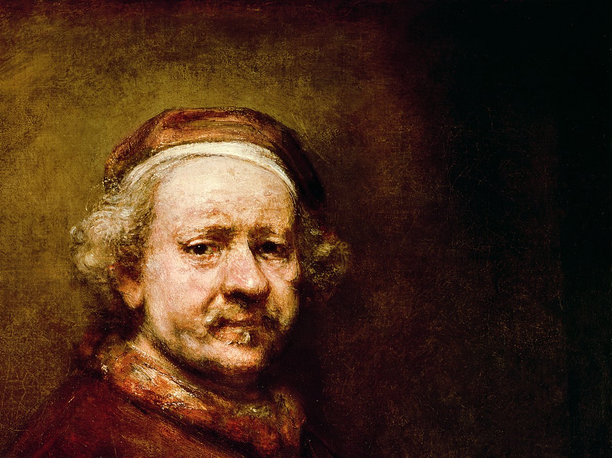 Önarckép 63 évesen, 1669 (3739. részlet) alkotó: Rembrandt van Rijn
