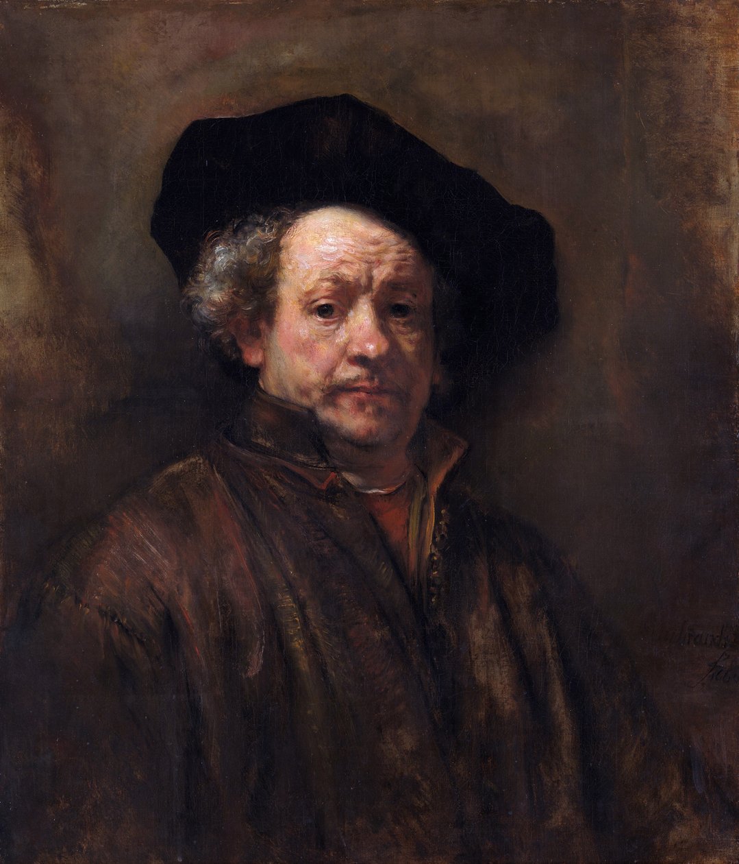 Önarckép alkotó: Rembrandt van Rijn
