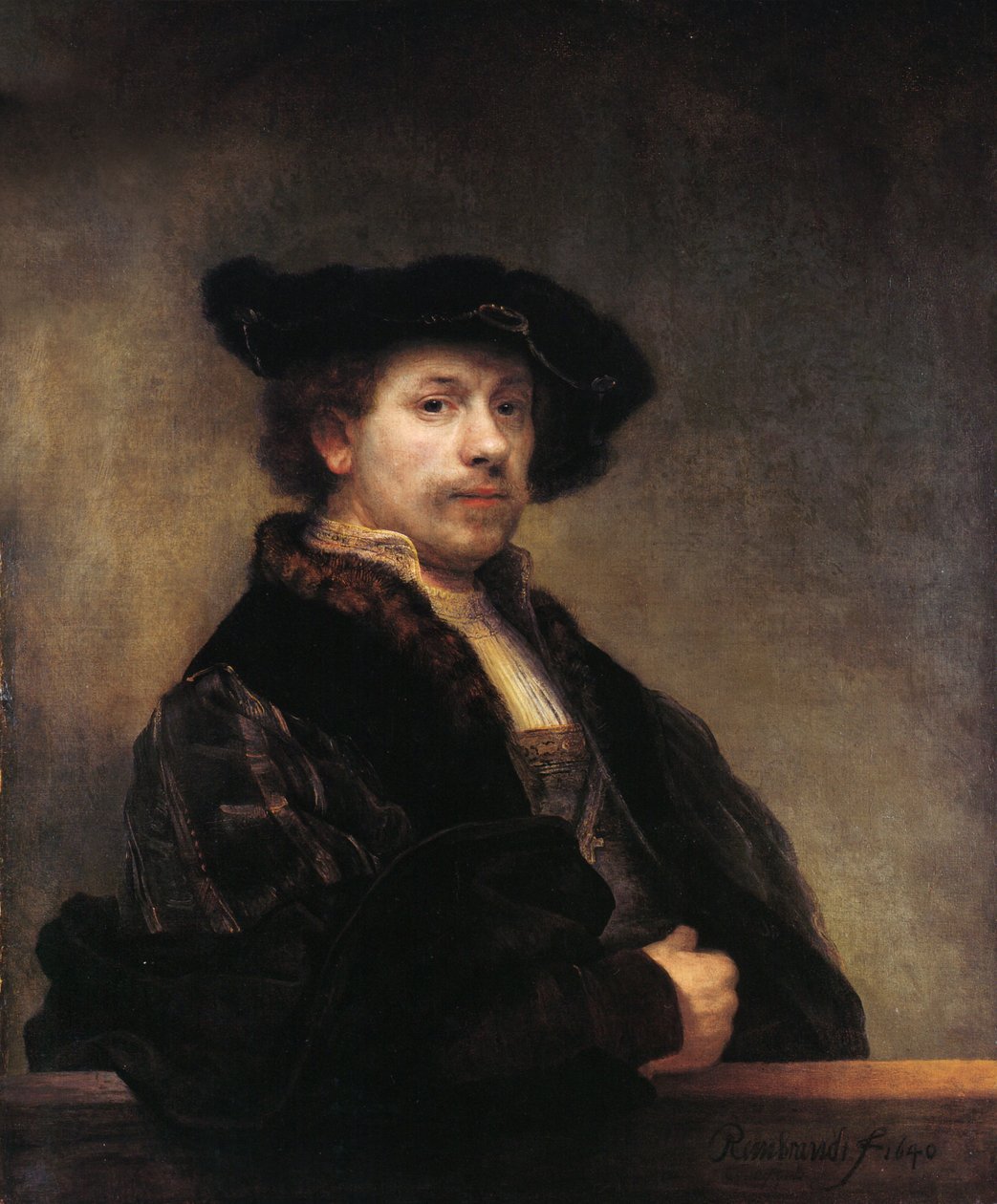 Önarckép alkotó: Rembrandt van Rijn