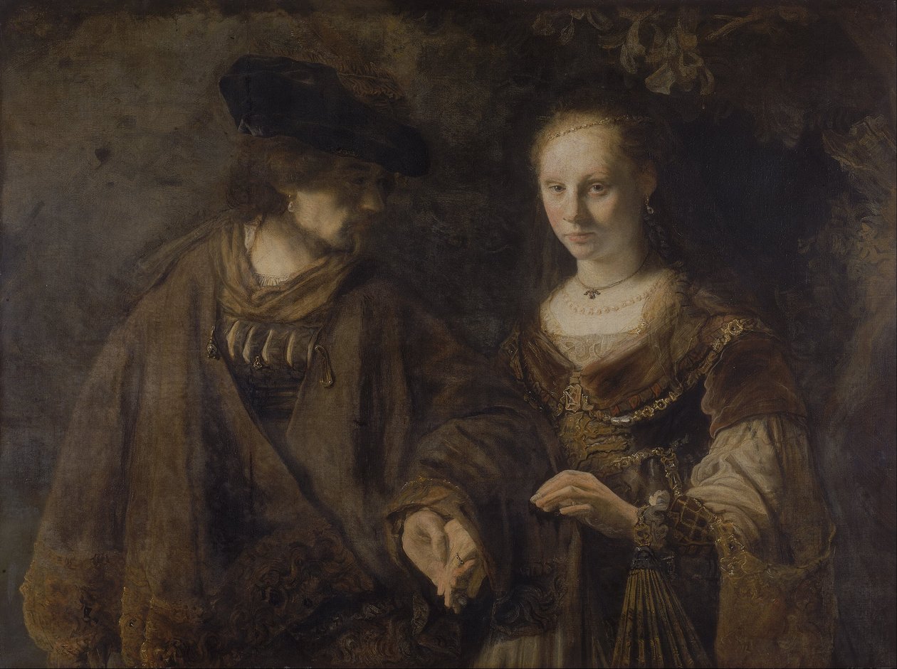 A jegyesség alkotó: Rembrandt van Rijn