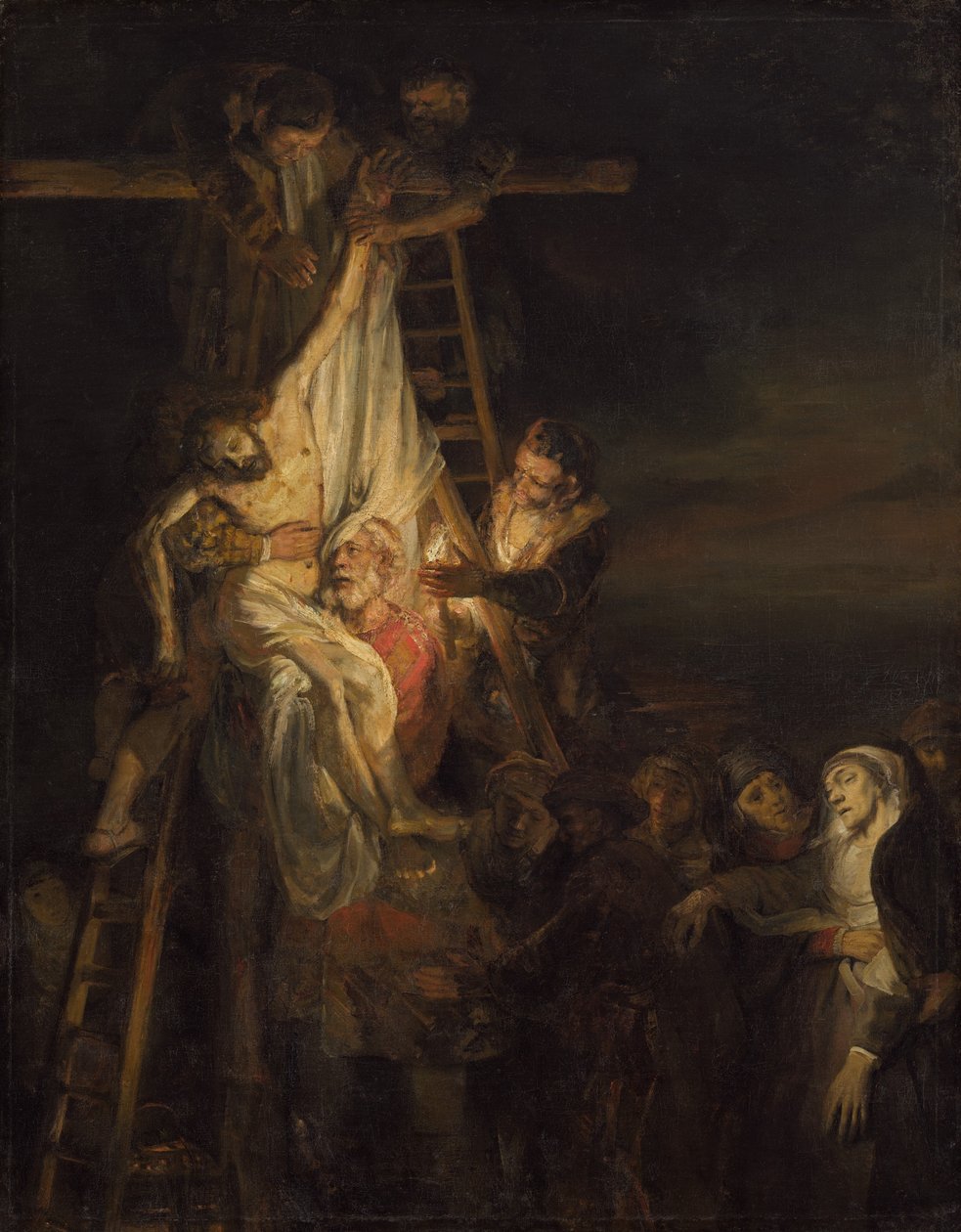 A leszállás a keresztről alkotó: Rembrandt van Rijn