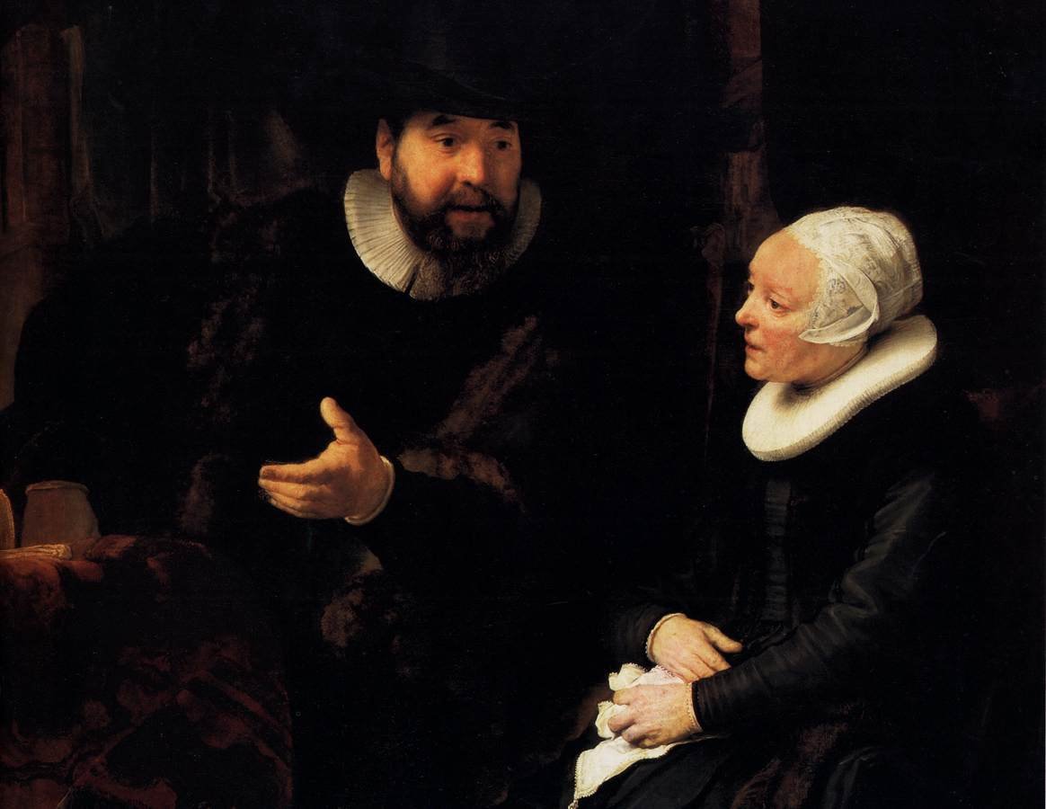 Cornelis Claesz mennonita miniszter alkotó: Rembrandt van Rijn