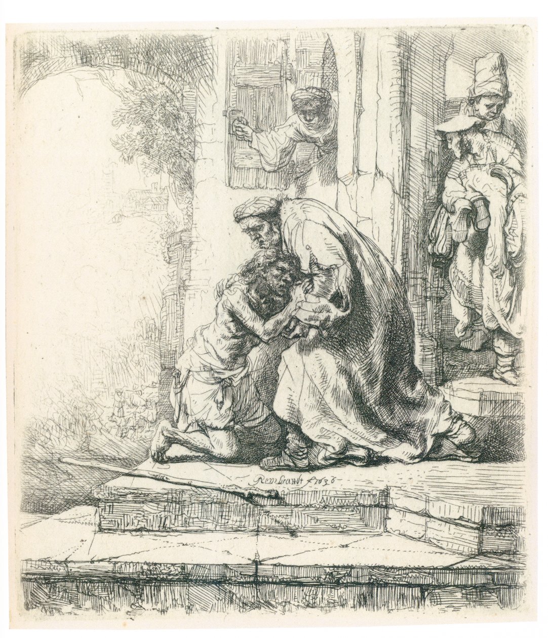 A tékozló fiú visszatérése alkotó: Rembrandt van Rijn