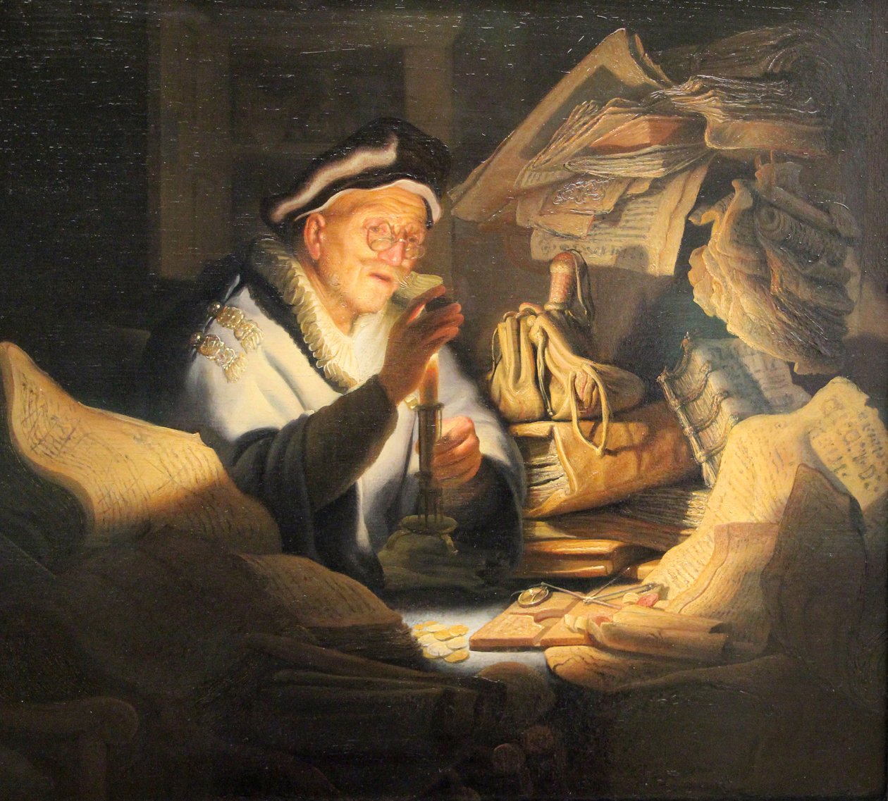 a gazdag gazda példázata alkotó: Rembrandt van Rijn