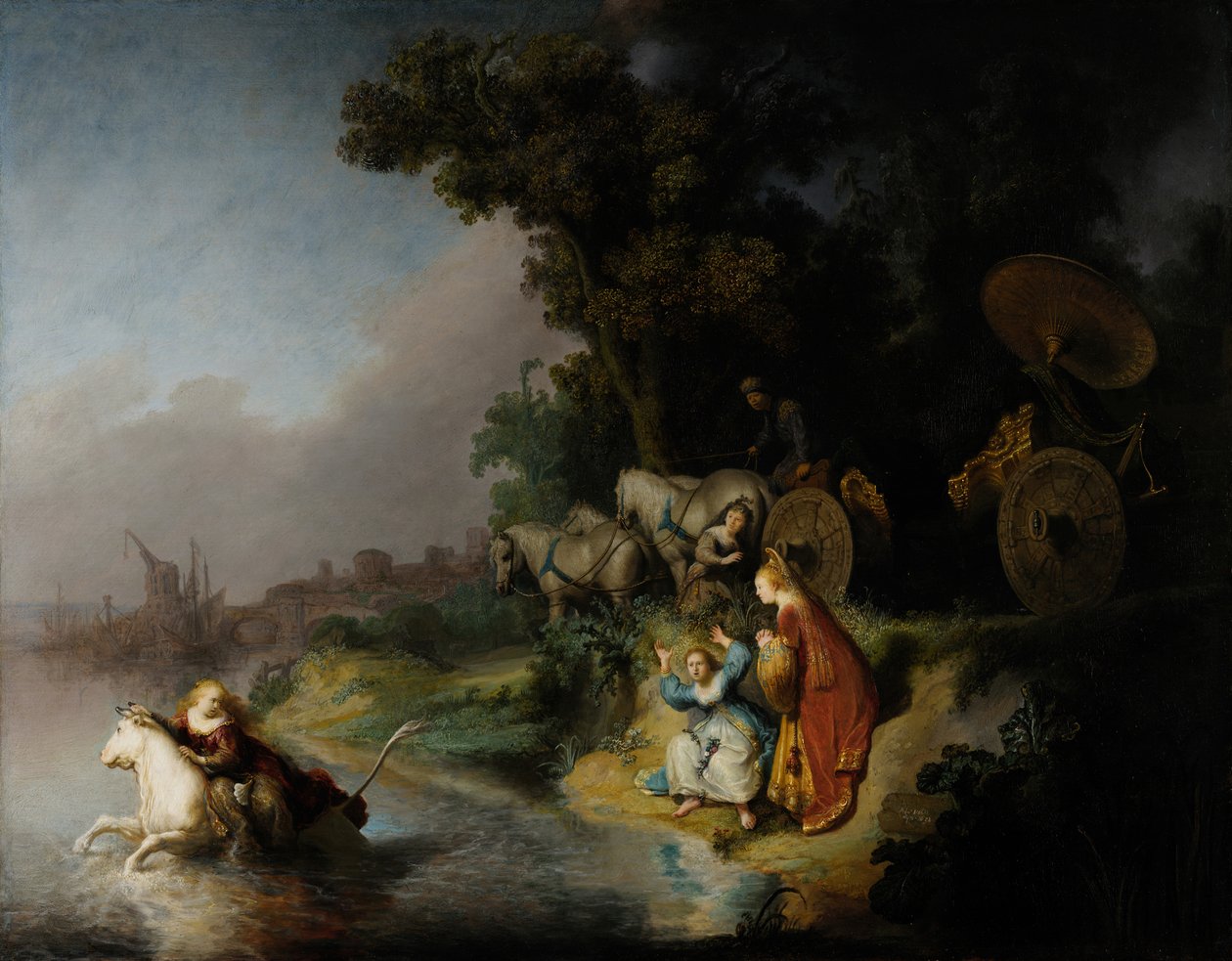 Európa elrablása alkotó: Rembrandt