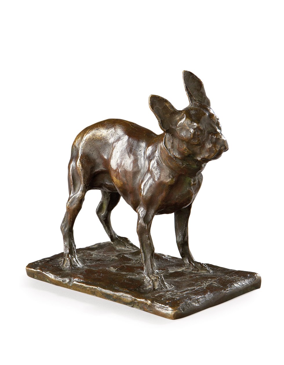 Francia bulldog, kismodell, 1905 alkotó: Rembrandt Bugatti