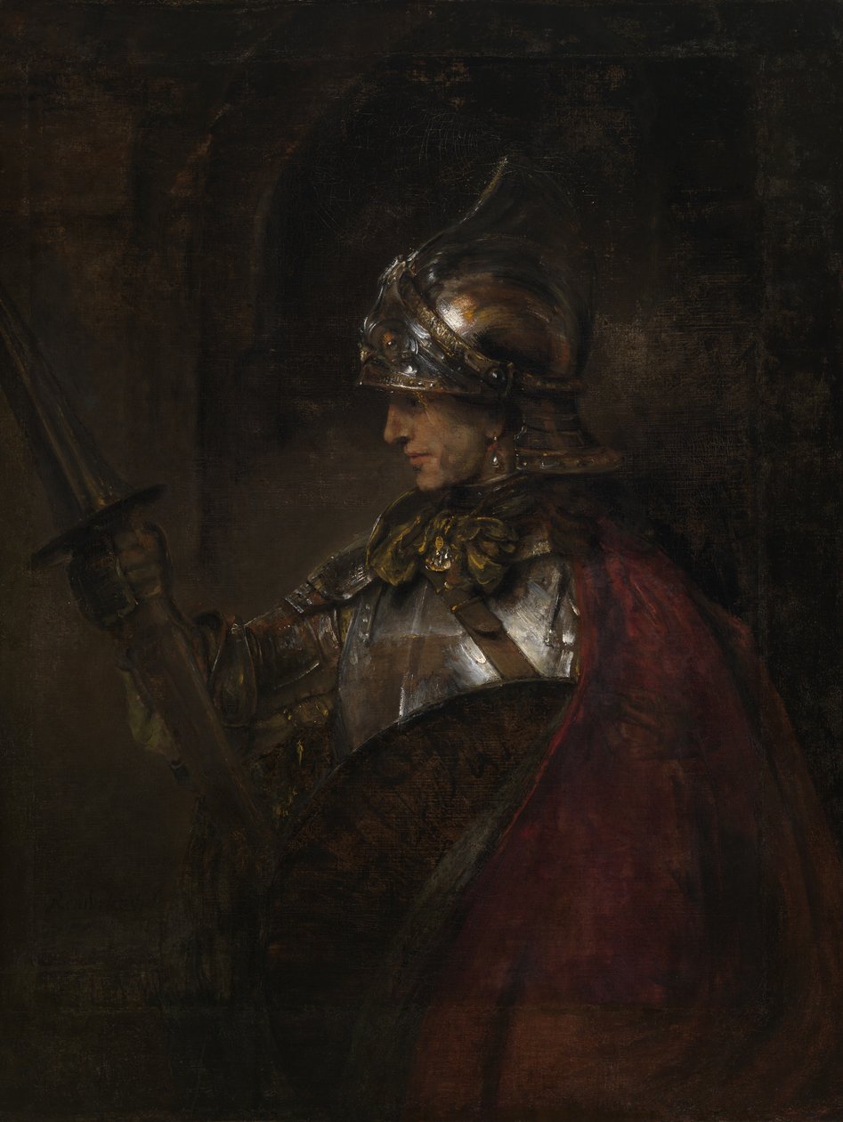 Páncélos ember alkotó: Rembrandt Harmensz. van Rijn