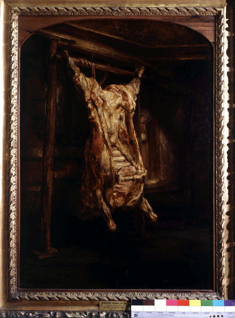 Le Boeuf őszibarack Rembrandt alkotó: Rembrandt van Rijn