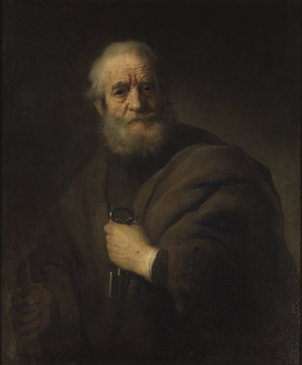 Pierre apotre – Péter apostol, Rembrandt van Rhijn (1606-1669). olajfestmény alkotó: Rembrandt van Rijn