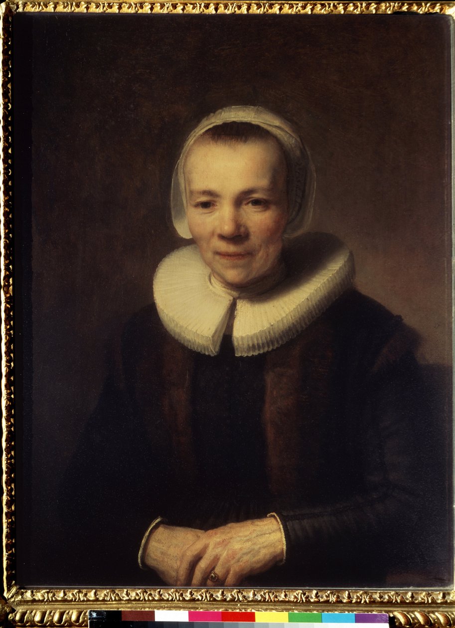 Portré de Baartje Martens Doomer (Baartje Martens-Doomer portréja). Peinture de Harmenszoon van Rijn ez Rembrandt (1606-1669) alkotó: Rembrandt Harmensz. van Rijn