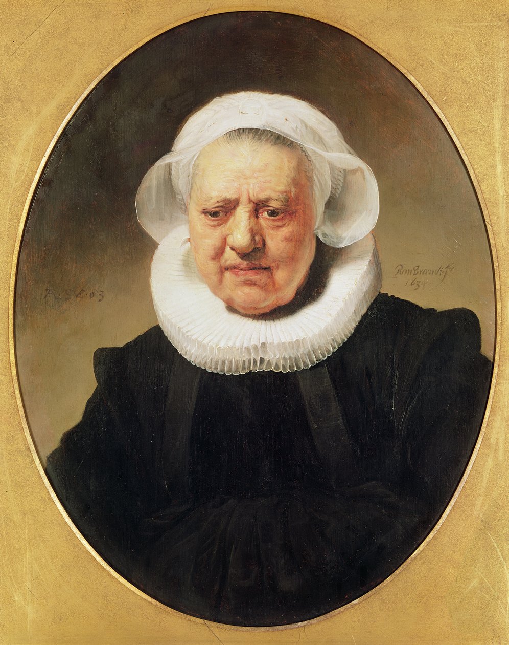 Aechje Claesdar portréja alkotó: Rembrandt van Rijn