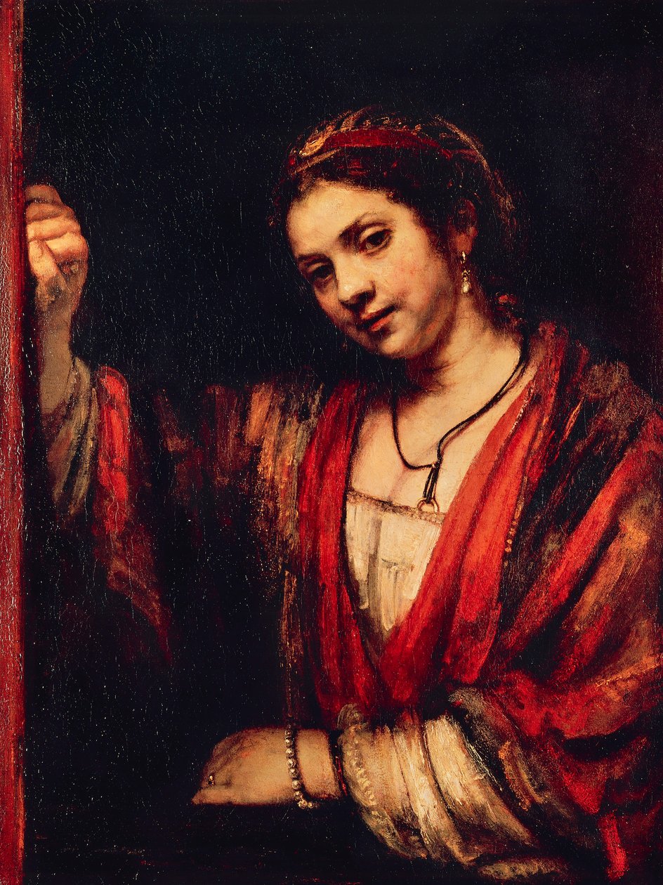 Hendrickje Stoffels portréja alkotó: Rembrandt Harmensz. van Rijn