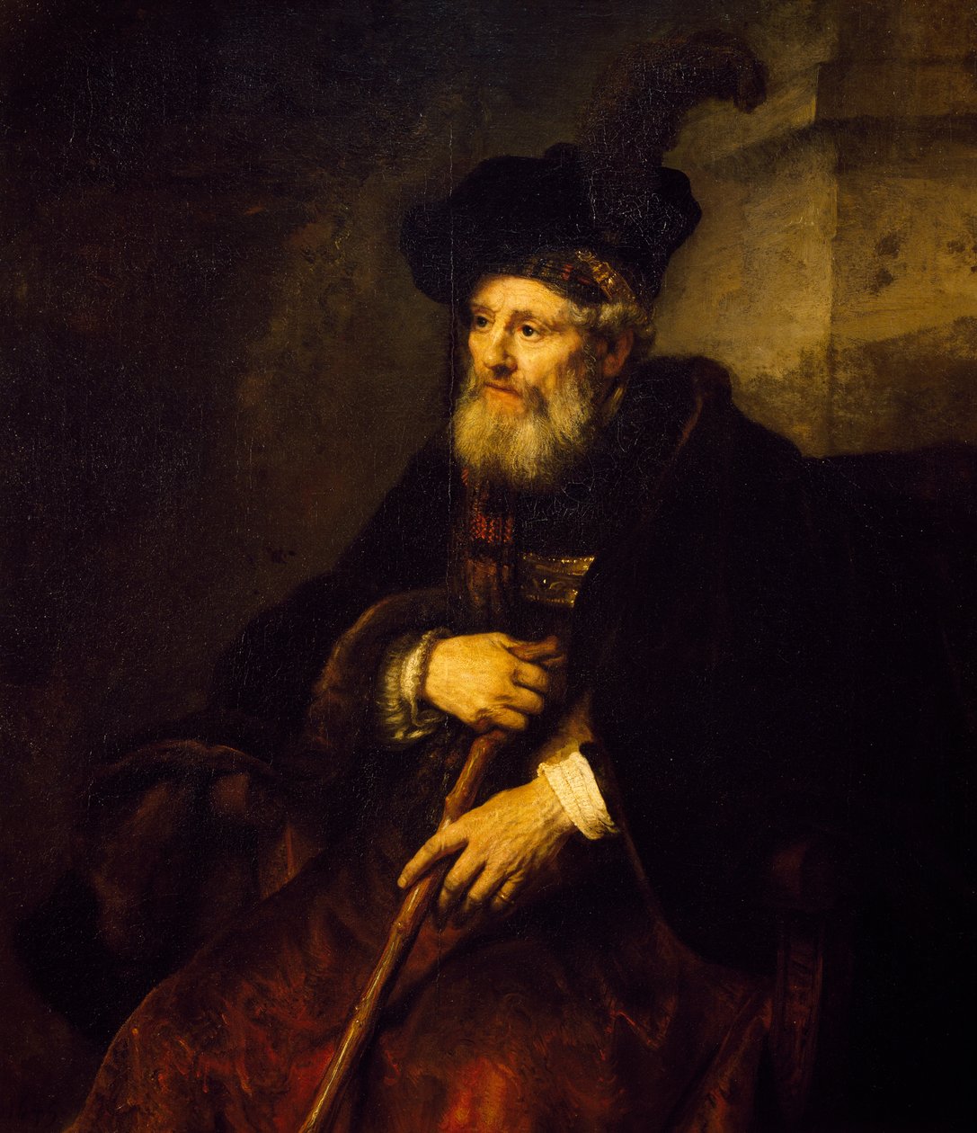 Egy öregember portréja alkotó: Rembrandt Harmensz. van Rijn