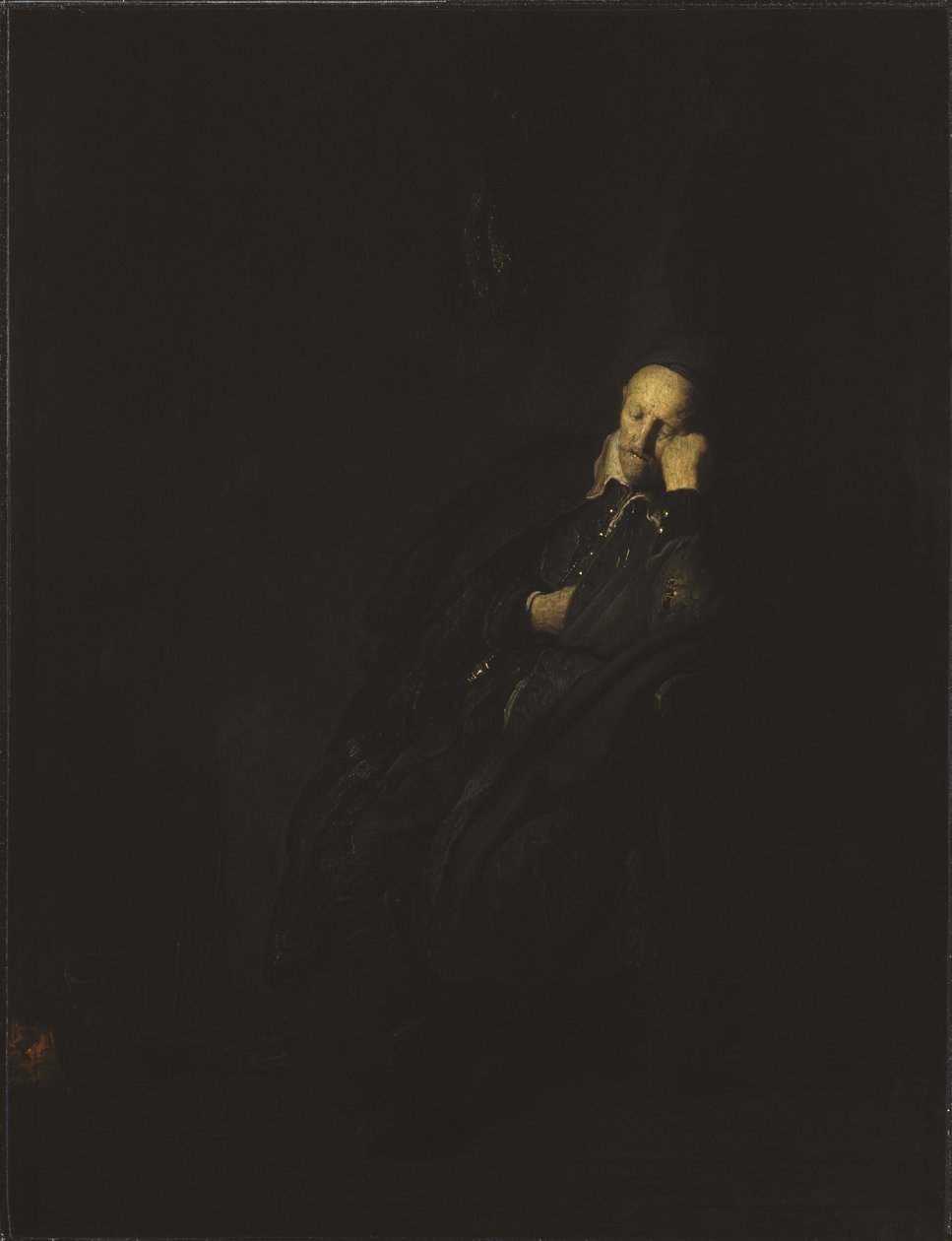 Egy idős férfi portréja, 1629 alkotó: Rembrandt van Rijn