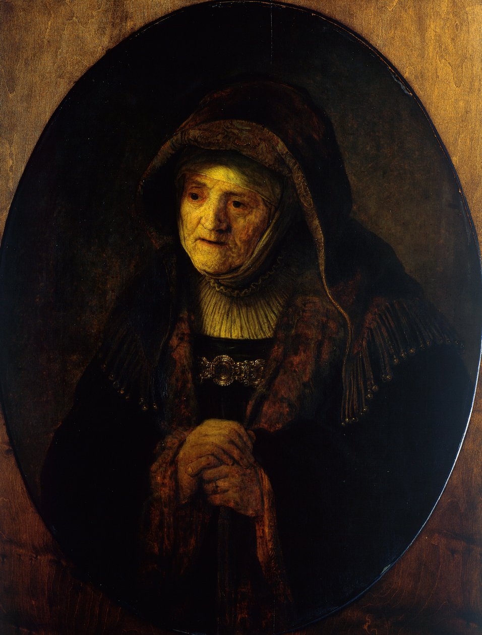 Hannah próféta (a művész anyja) alkotó: Rembrandt Harmensz. van Rijn