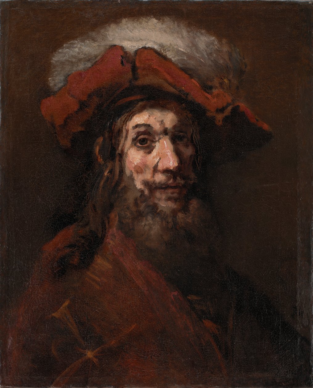 Vázlat a „Keresztes lovag” című filmhez. alkotó: Rembrandt van Rijn