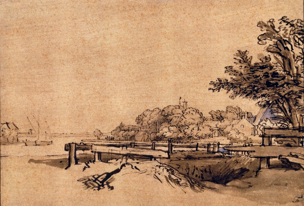 A móló alkotó: Rembrandt van Rijn