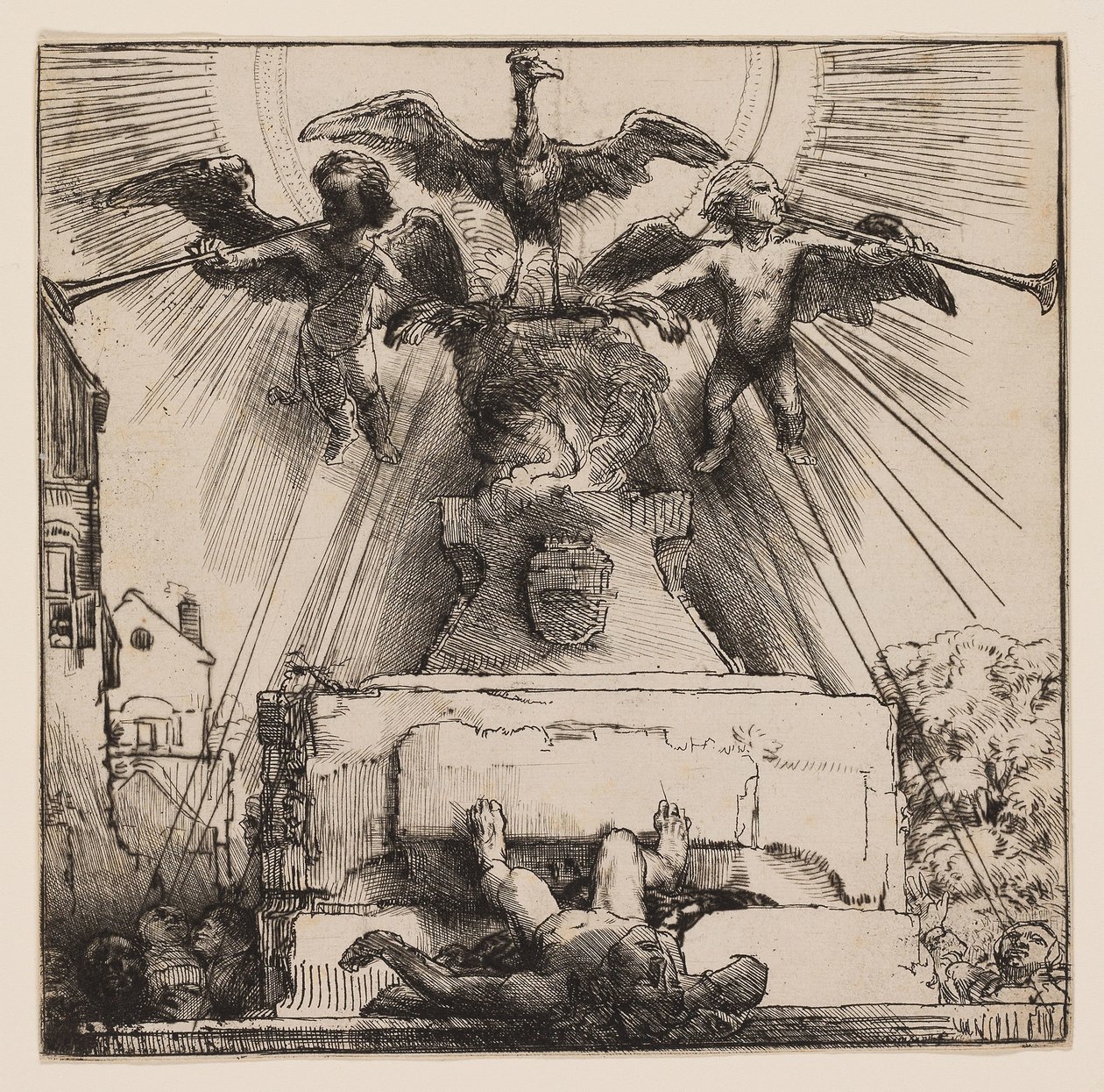 A Főnix vagy a Megdöntött szobor alkotó: Rembrandt Harmensz. van Rijn