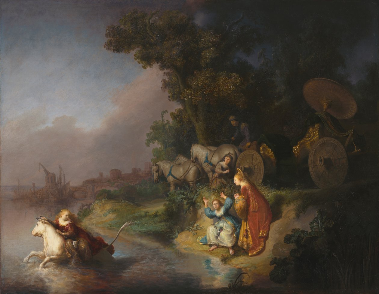 Európa elrablása alkotó: Rembrandt van Rijn