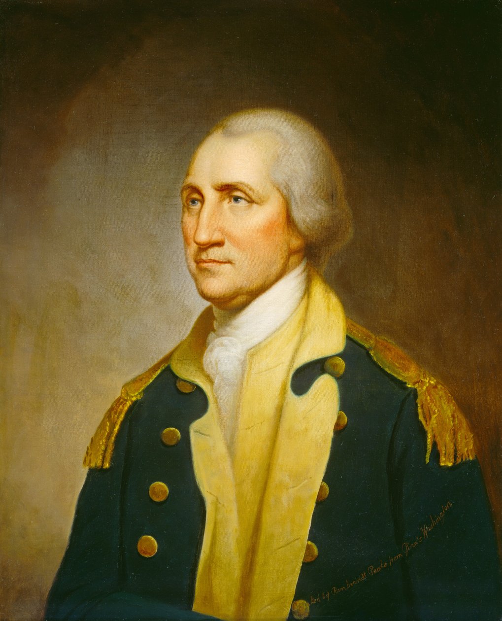 George Washington alkotó: Rembrandt Peale