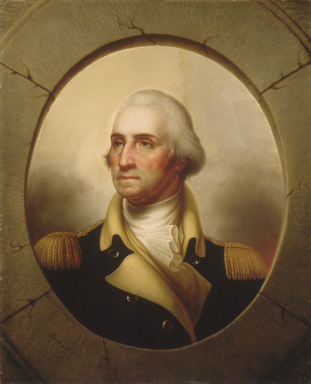 George Washington, kb. 1846. alkotó: Rembrandt Peale
