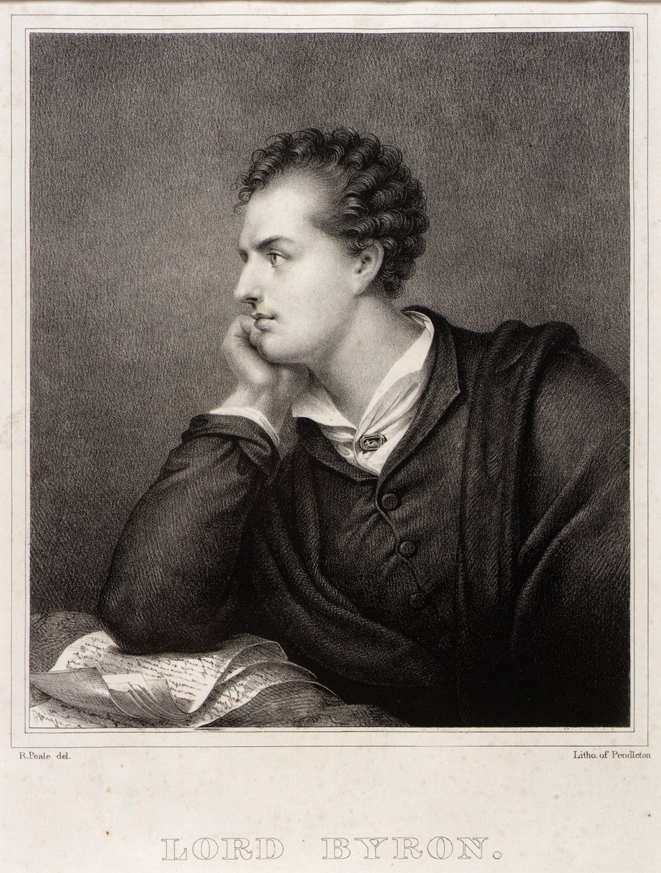 Lord Byron alkotó: Rembrandt Peale