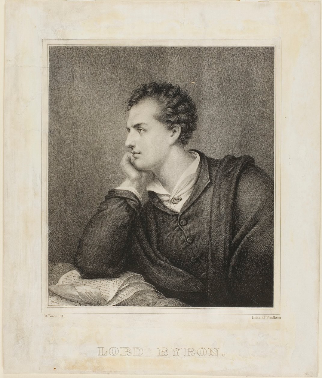 Lord Byron alkotó: Rembrandt Peale