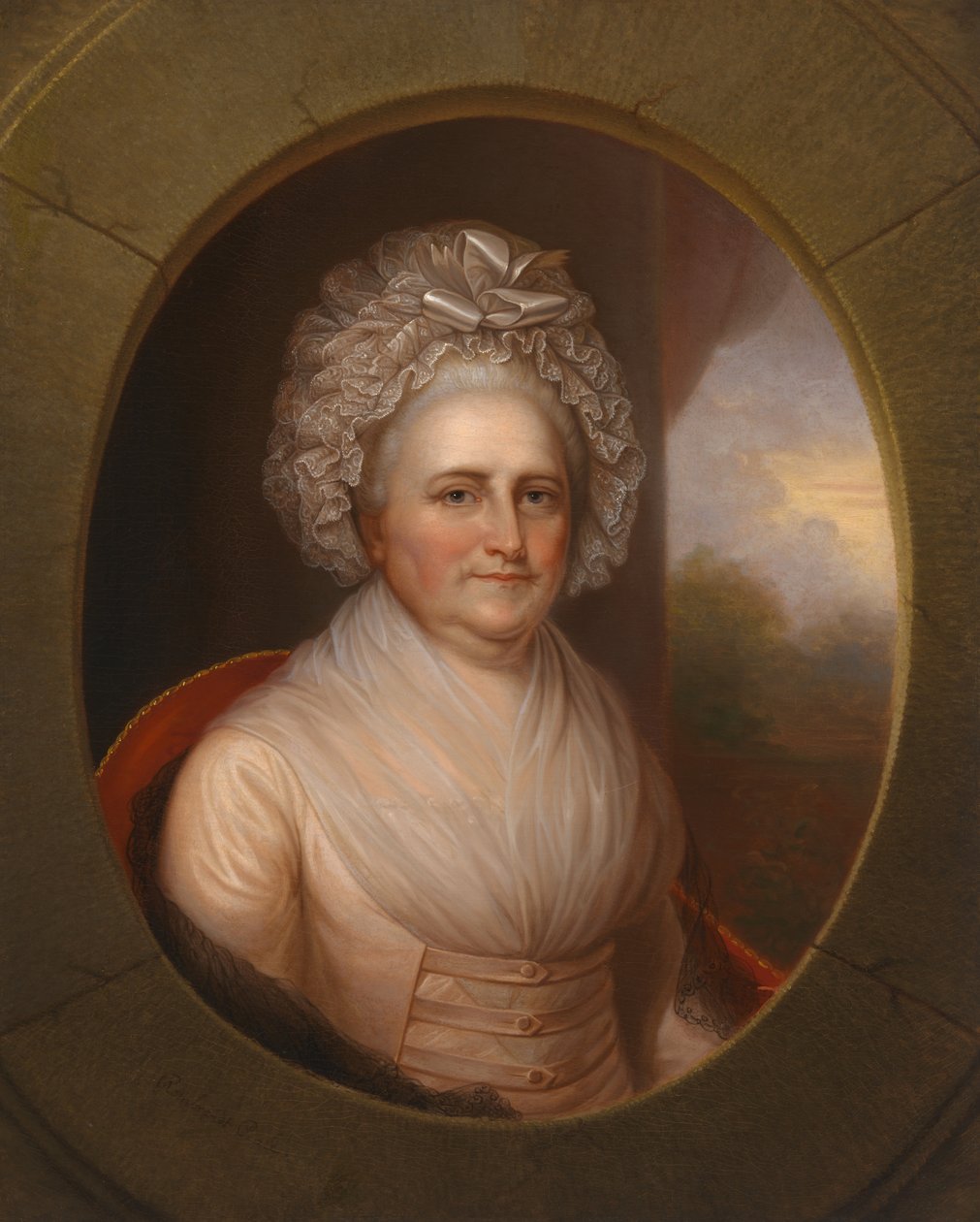 Martha Washington alkotó: Rembrandt Peale