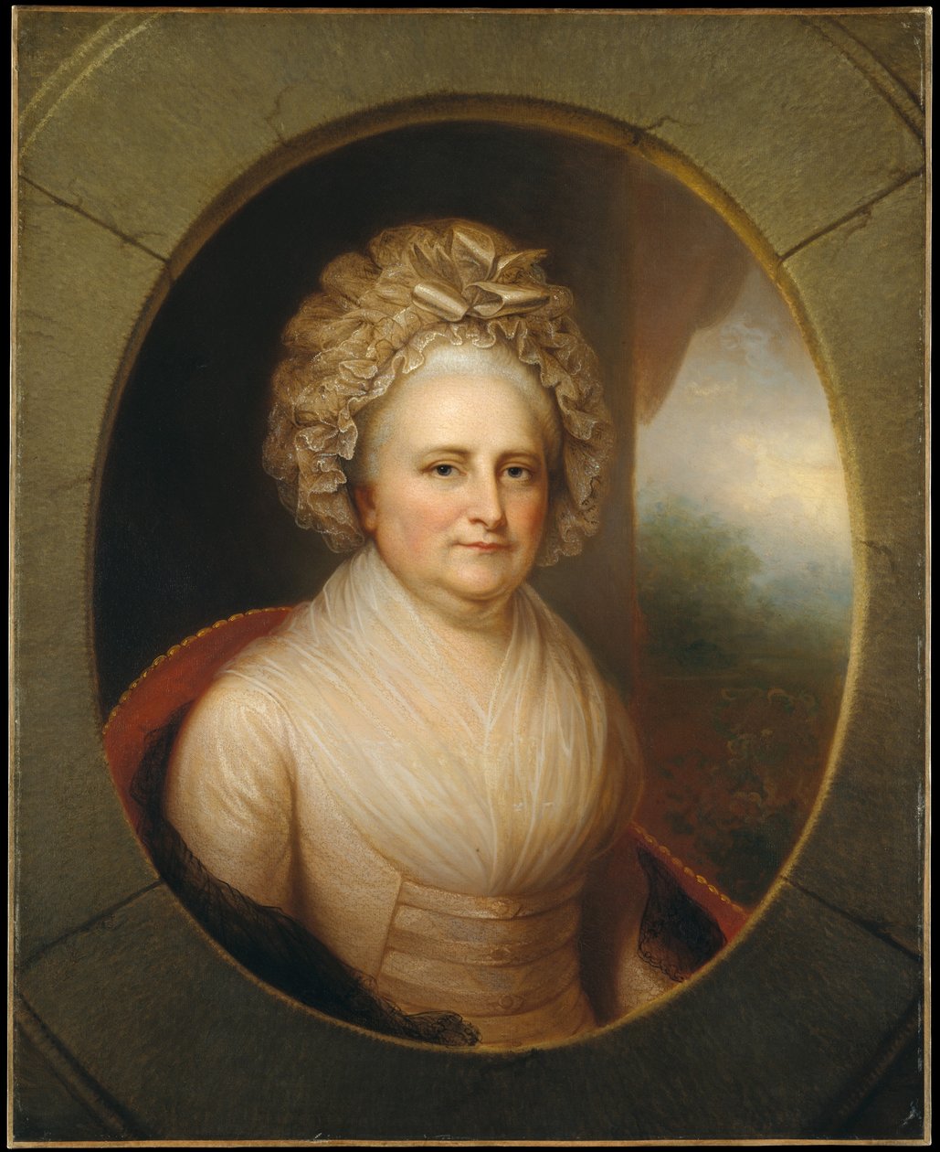 Martha Washington alkotó: Rembrandt Peale