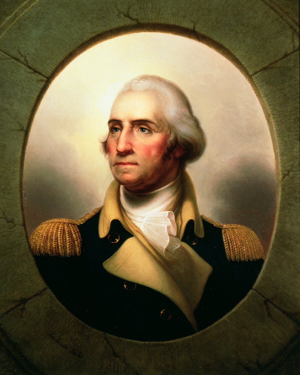 George Washington portréja alkotó: Rembrandt Peale