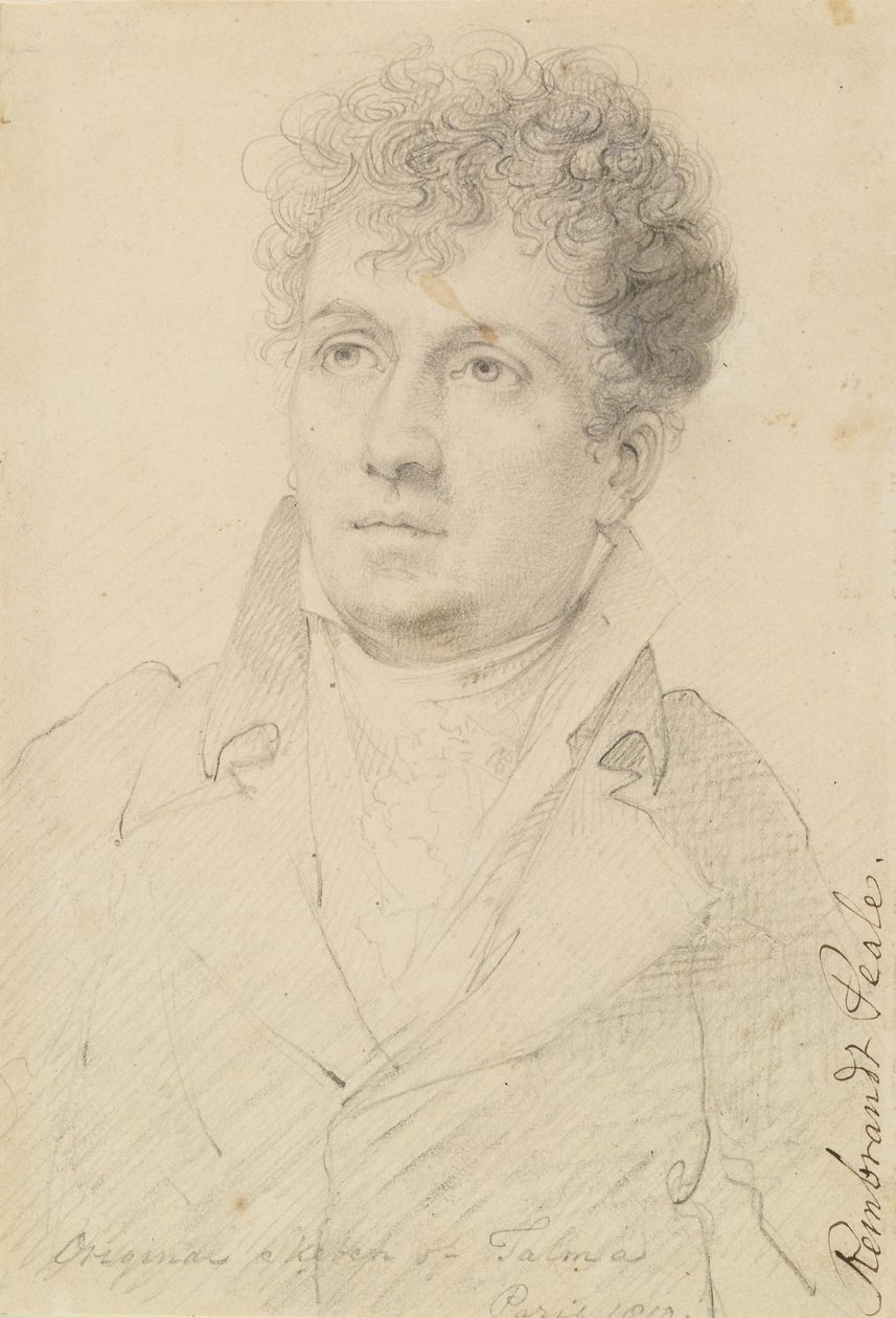 François Joseph Talma portréja alkotó: Rembrandt Peale