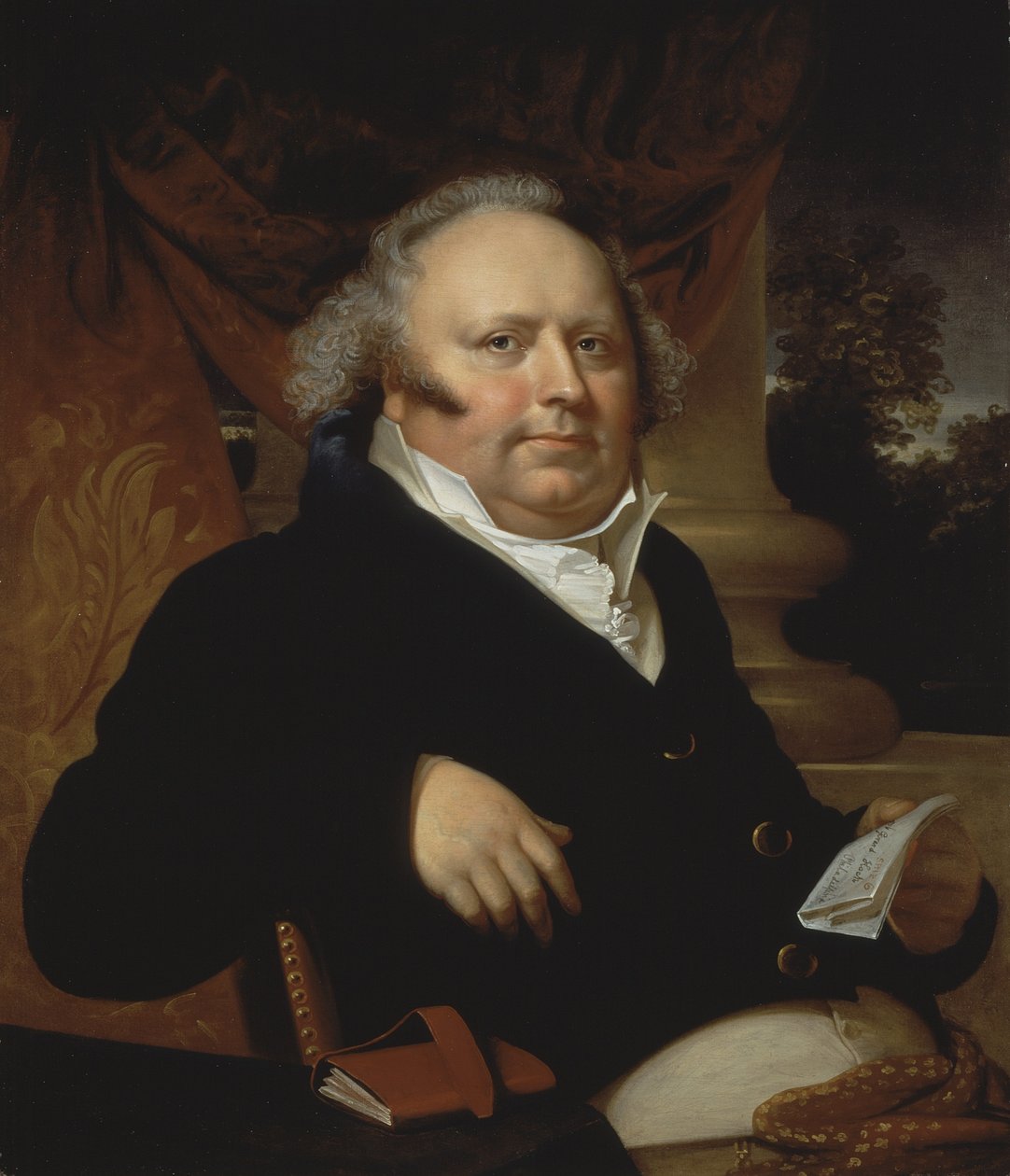 Jacob Gerard Koch portréja, 1817 körül alkotó: Rembrandt Peale