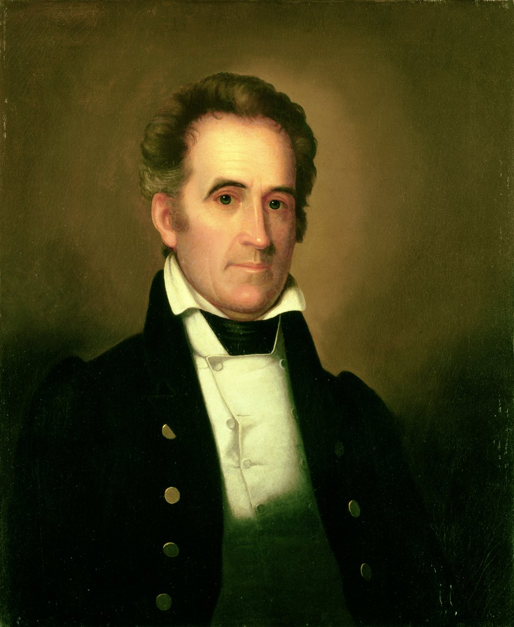 Richard Mentor Johnson portréja alkotó: Rembrandt Peale