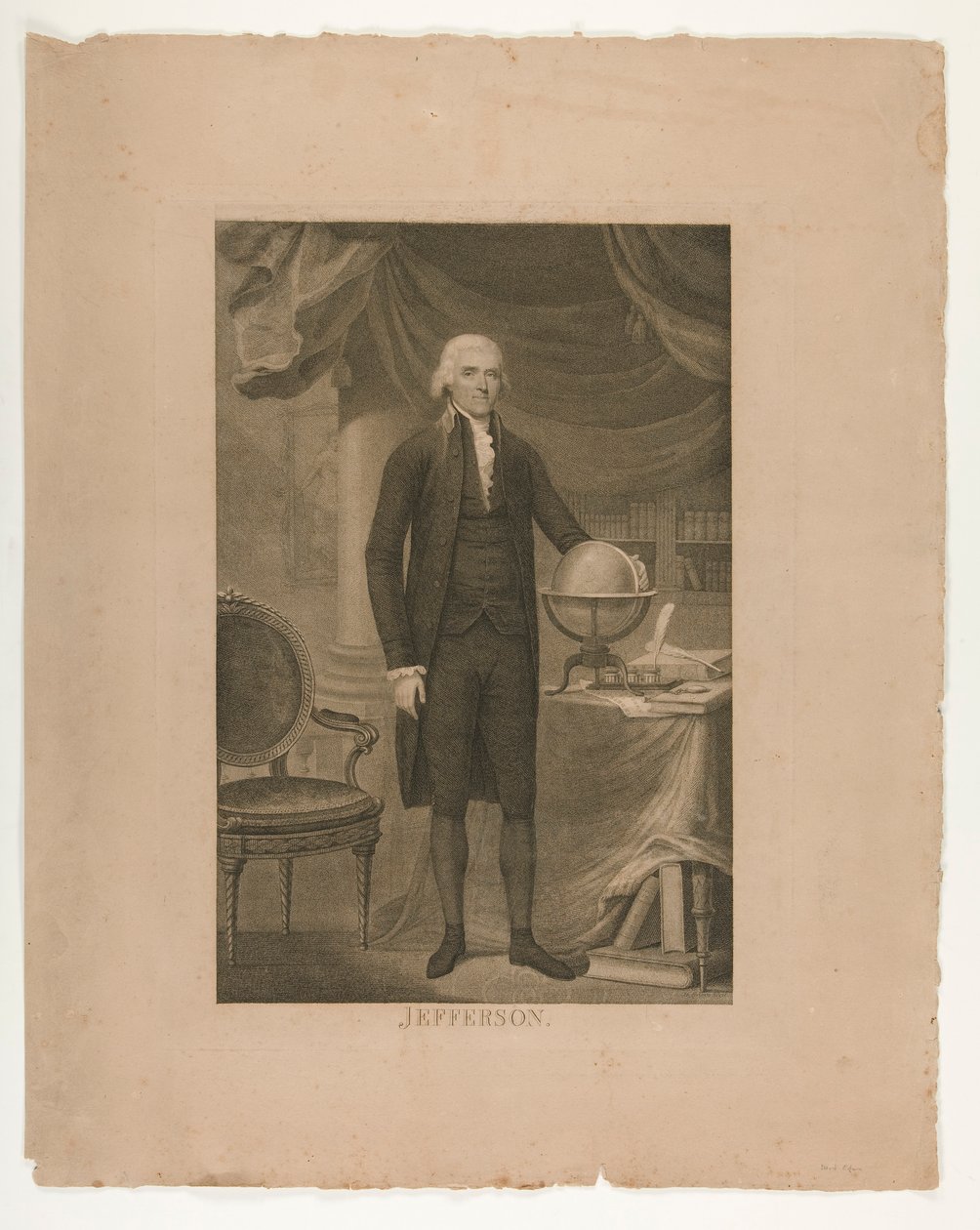 Thomas Jefferson alkotó: Rembrandt Peale