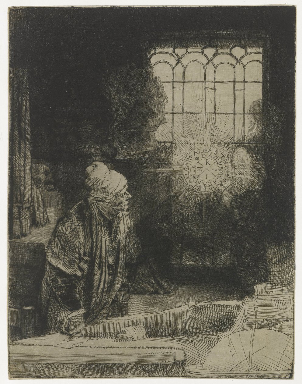 Egy tudós tanulmányában Egy tudós a dolgozószobájában alkotó: Rembrandt van Rijn