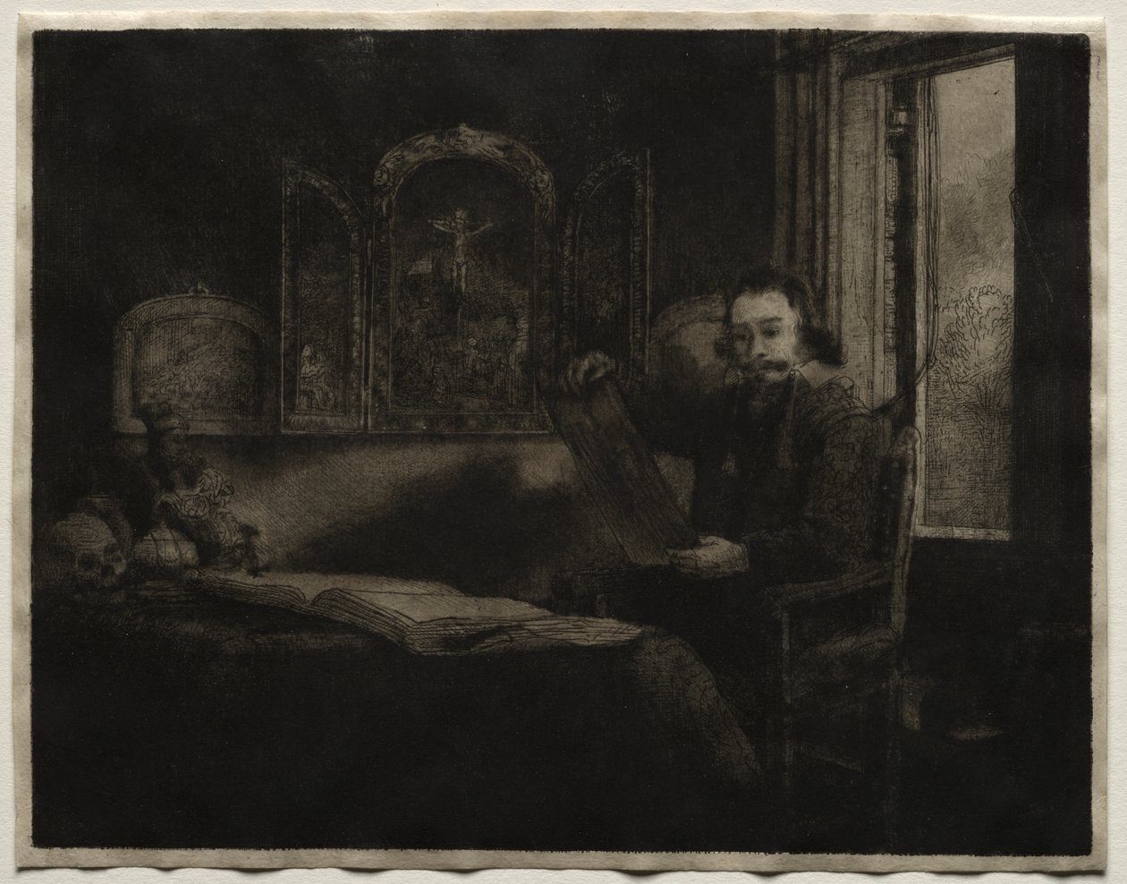 Abraham Francen, patikus alkotó: Rembrandt van Rijn