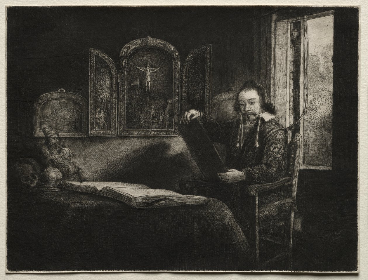 Abraham Francen, patikus alkotó: Rembrandt van Rijn
