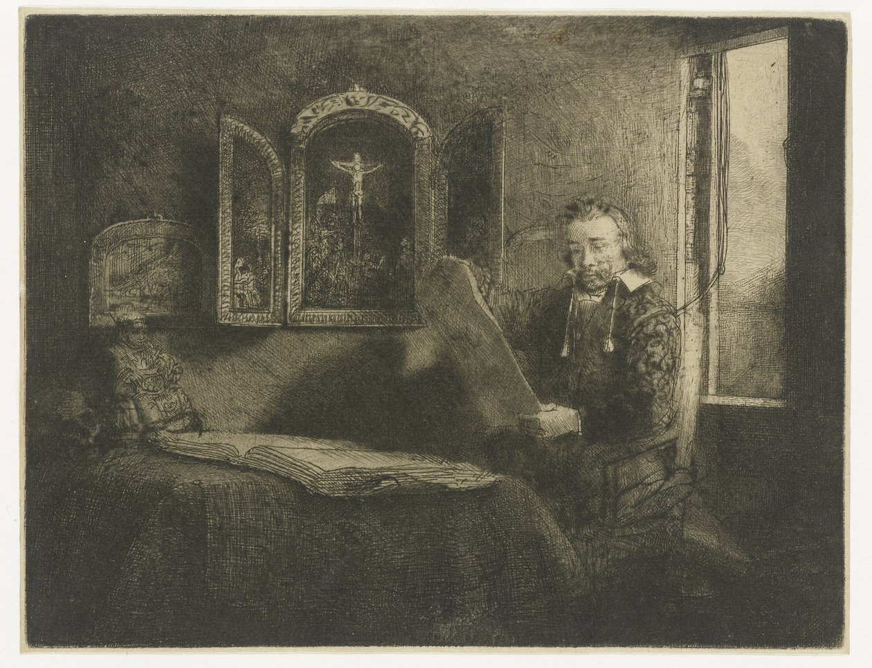 Abraham Francen, patikus alkotó: Rembrandt van Rijn