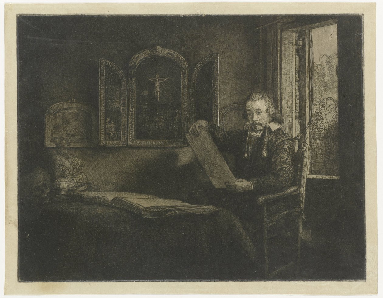 Abraham Francen, patikus alkotó: Rembrandt van Rijn